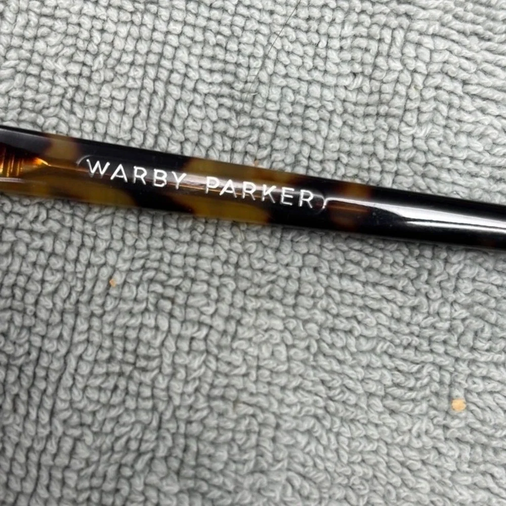 Warby Parker Toni Frames ONLY Tortoise Shell Brown Cat Eye‎ Frames W 266 Case